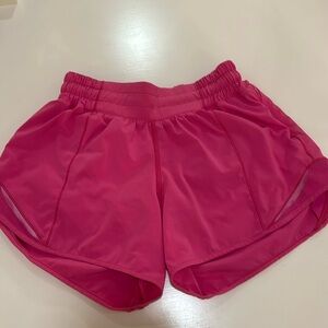 Sonic pink, Lululemon, size 2, 4 inch, low rise